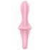 Satisfyer Air Pump Booty 5 - intelligenter aufblasbarer Analvibrator (pink) 