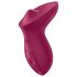 Satisfyer Exciterrr - Klitorisvibrator mit rotierenden Perlen (rot) 