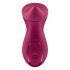 Satisfyer Exciterrr - Klitorisvibrator mit rotierenden Perlen (rot) 