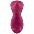 Satisfyer Exciterrr - Klitorisvibrator mit rotierenden Perlen (rot) 