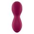 Satisfyer Exciterrr - Klitorisvibrator mit rotierenden Perlen (rot) 