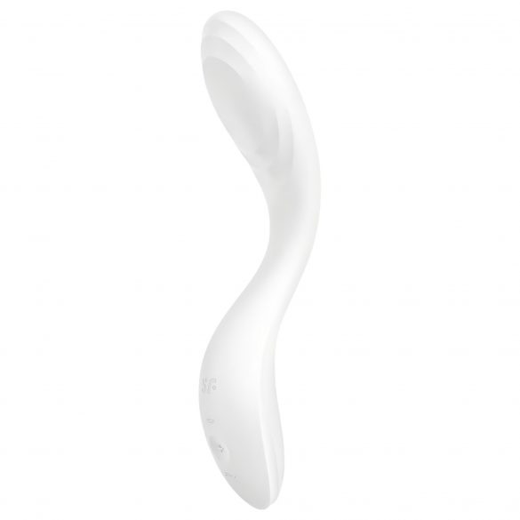 Satisfyer Rrrolling - Akkubetriebener, rollender G-Punkt-Vibrator mit Kugelbewegung (Weiß) 