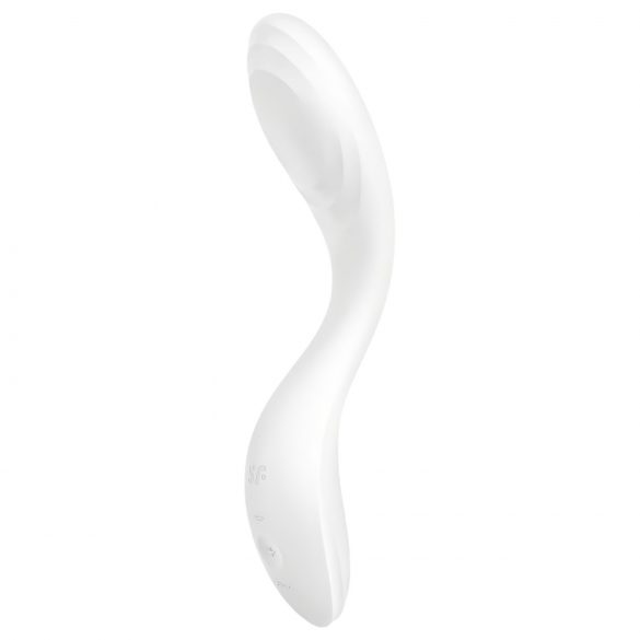 Satisfyer Rrrolling - wiederaufladbarer G-Punkt Vibrator mit rotierender Kugel (weiß)