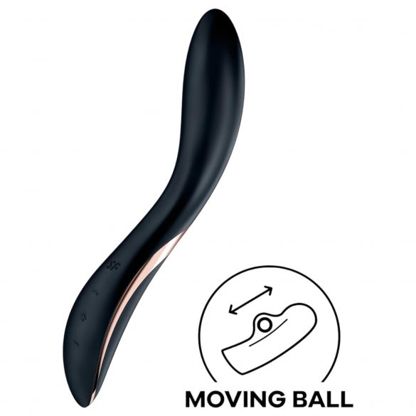 Satisfyer Rrrolling - akkubetriebener, rollender G-Punkt-Vibrator (schwarz) 