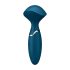 Satisfyer Mini Wand-er - aufladbarer, wasserdichter Massagevibrator (blau) 