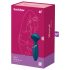 Satisfyer Mini Wand-er - wiederaufladbarer, wasserdichter Massagevibrator (blau)