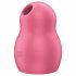 Satisfyer Pro To Go 1 - Wiederaufladbarer, druckwellenstimulierender Klitoris-Stimulator (Rot)