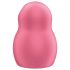 Satisfyer Pro To Go 1 - Wiederaufladbarer, druckwellenbasierter Klitorisstimulator (Rot)