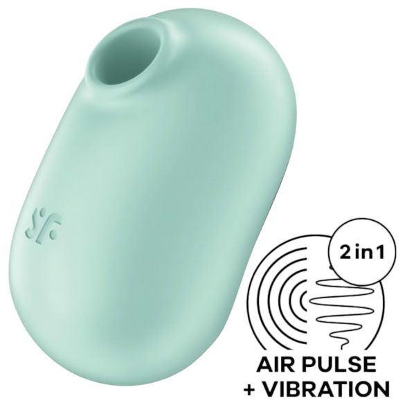 Satisfyer Pro To Go 2 - Akku Luftwellen-Klitorisstimulator (Mint)