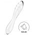 Satisfyer Dazzling Crystal 1 - 2-Enden Glasdildo (transparent)