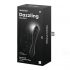 Satisfyer Dazzling Crystal 1 - Zweiseitiger Glasdildo (Schwarz) 