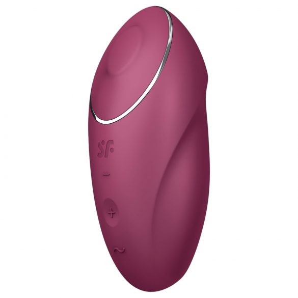 Satisfyer Tap & Climax 1 - 2in1 Vibrator & Klitorisstimulator (rot)