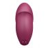 Satisfyer Tap & Climax 1 - 2in1 Vibrator und Klitoris Stimulator (Rot) 