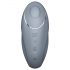 Satisfyer Tap & Climax 1 - 2in1 Vibrator und Klitorisstimulator (grau)