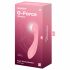 Satisfyer G-Force - aufladbarer, wasserdichter G-Punkt Vibrator (rosa) 