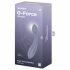 Satisfyer G-Force - Akkubetriebener, wasserdichter G-Punkt Vibrator (Lila) 