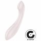 Satisfyer G-Force - Akkubetriebener, wasserdichter G-Punkt-Vibrator (Beige) 