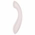 Satisfyer G-Force - Akkubetriebener, wasserdichter G-Punkt-Vibrator (Beige) 