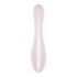 Satisfyer G-Force - Akkubetriebener, wasserdichter G-Punkt-Vibrator (Beige) 