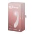 Satisfyer G-Force - Akkubetriebener, wasserdichter G-Punkt-Vibrator (Beige) 