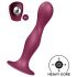 Satisfyer Double Ball-R - haftender gewichteter Dildo (rot)