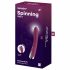 Satisfyer Spinning Vibe 1 - Rotierender Kopf G-Punkt-Vibrator (rot) 