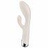 Satisfyer Spinning Rabbit 1 - rotierender Vibrator mit drehendem Hebel (beige) 