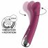 Satisfyer Spinning G-Spot 1 - Rotierender Kopf G-Punkt-Vibrator (rot) 