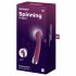 Satisfyer Spinning G-Spot 1 - Rotierender Kopf G-Punkt-Vibrator (rot) 