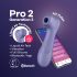 Satisfyer Pro 2 Gen3 - intelligenter Luftwellen-Klitorisstimulator (Lila) 