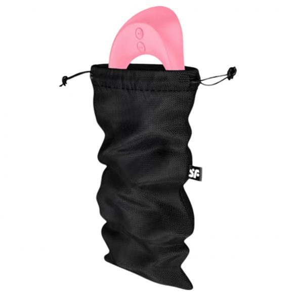 Satisfyer Treasure Bag - diskrete Aufbewahrungstasche - mittel (schwarz)