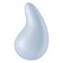 Satisfyer Dew Drop - Wiederaufladbarer, wasserdichter Klitoris-Vibrator (blau) 