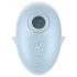 Satisfyer Cutie Ghost - wiederaufladbarer, luftstimulierender Klitorisstimulator (blau)