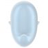 Satisfyer Cutie Ghost - wiederaufladbarer, luftstimulierender Klitorisstimulator (blau)