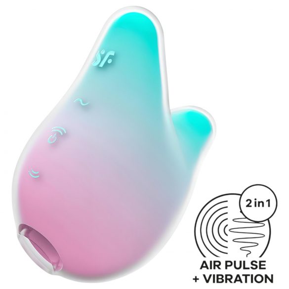 Satisfyer Mermaid Vibes - Luftwellen Stimulator (Mint-Pink)