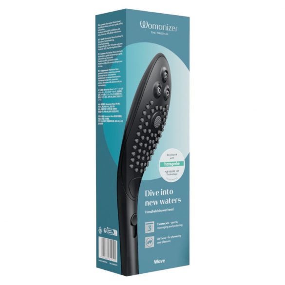 Womanizer Wave - Massage-Duschkopf (Schwarz) 