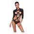 Passion Devil Leticia - Spitze und Träger Body (Schwarz)  - L/XL