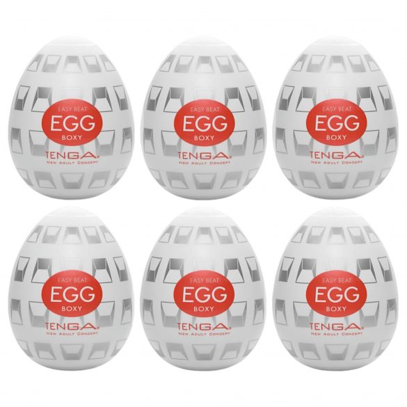 TENGA Egg Boxy - Masturbationsei (6 Stück)