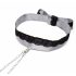 Fifty Shades - Brustklammern mit Halsband (schwarz-silber) 