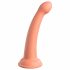 Dillio Secret Explorer - Saugnapf Spitze Silikondildo (17cm) - Orange 