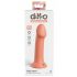 Dillio Big Hero - Saugnapf-Silikon-Dildo mit Eichel (17cm) - Orange 