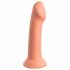 Dillio Big Hero - Saugnapf-Silikon-Dildo mit Eichel (17cm) - Orange 