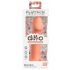 Dillio Big Hero - Saugnapf-Silikon-Dildo mit Eichel (17cm) - Orange 