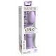 Dillio Super Eight - Saugnapf Makk Silikon Dildo (21cm) - Lila 