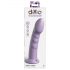 Dillio Super Eight – Silikon-Dildo mit Saugnapf (21 cm) – Lila