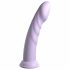 Dillio Super Eight - Saugnapf Makk Silikon Dildo (21cm) - Lila 