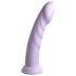 Dillio Super Eight – Silikon-Dildo mit Saugnapf (21 cm) – Lila