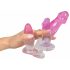 Crystal Clear - Anal Trainer Set - 3 Stück (Transparent-Pink) 