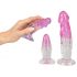 Crystal Clear - Anal-Trainer-Set - 3-teilig (transparent-pink)