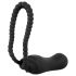 Black Velvet Perfect Fit - Strapless anpassbarer Dildo (schwarz) 